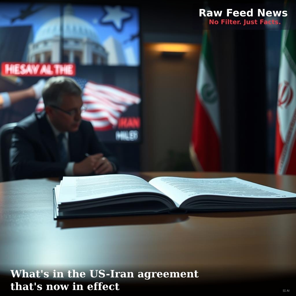 What's in the US-Iran agreement that's now in effect
