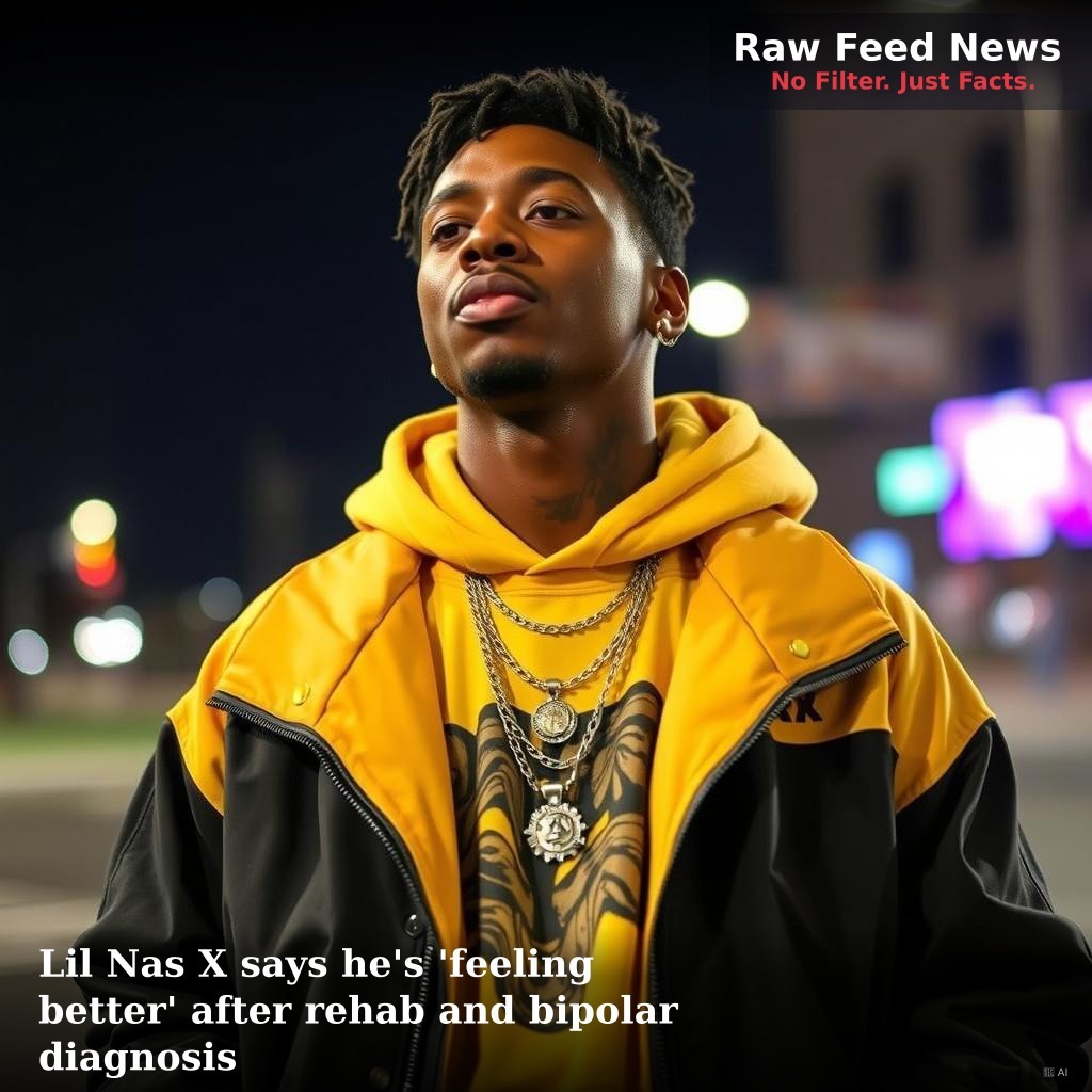 Lil Nas X says he's 'feeling better' after rehab and bipolar diagnosis