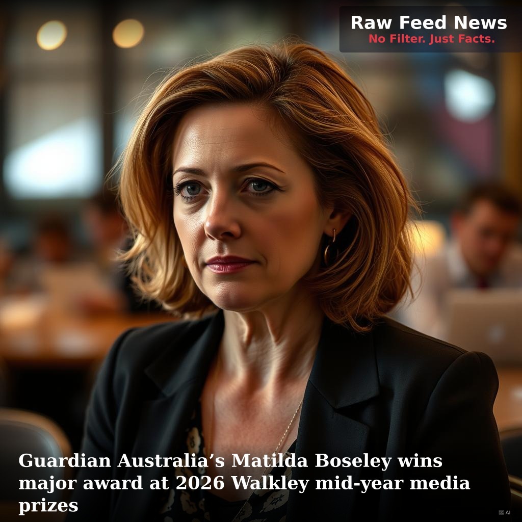 Guardian Australia’s Matilda Boseley wins major award at 2026 Walkley mid-year media prizes