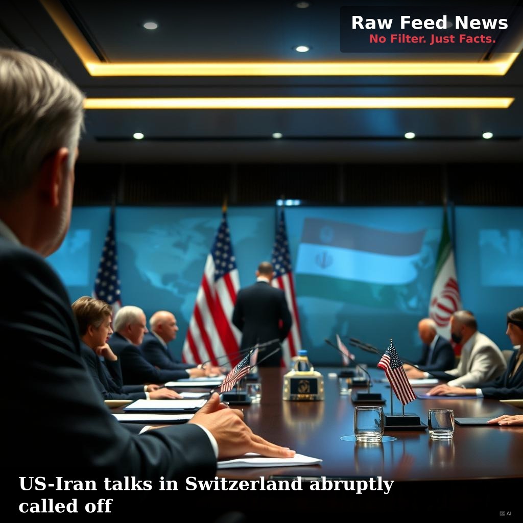 US-Iran talks in Switzerland abruptly called off