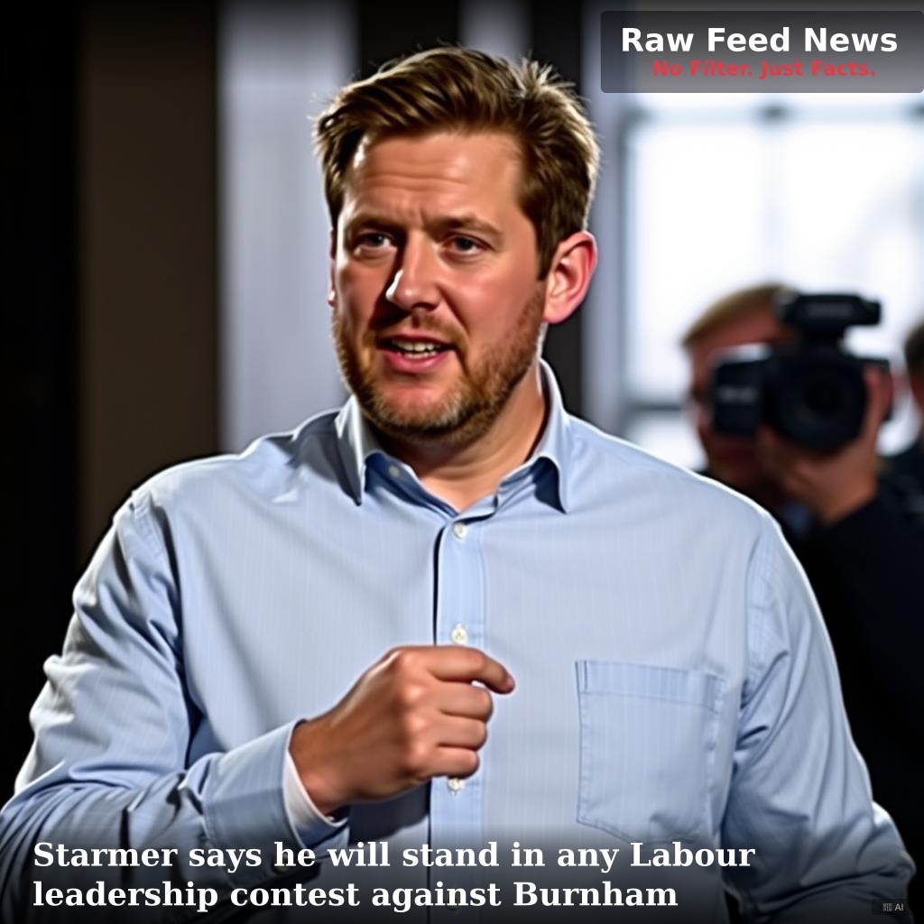 Starmer says he will stand in any Labour leadership contest against Burnham