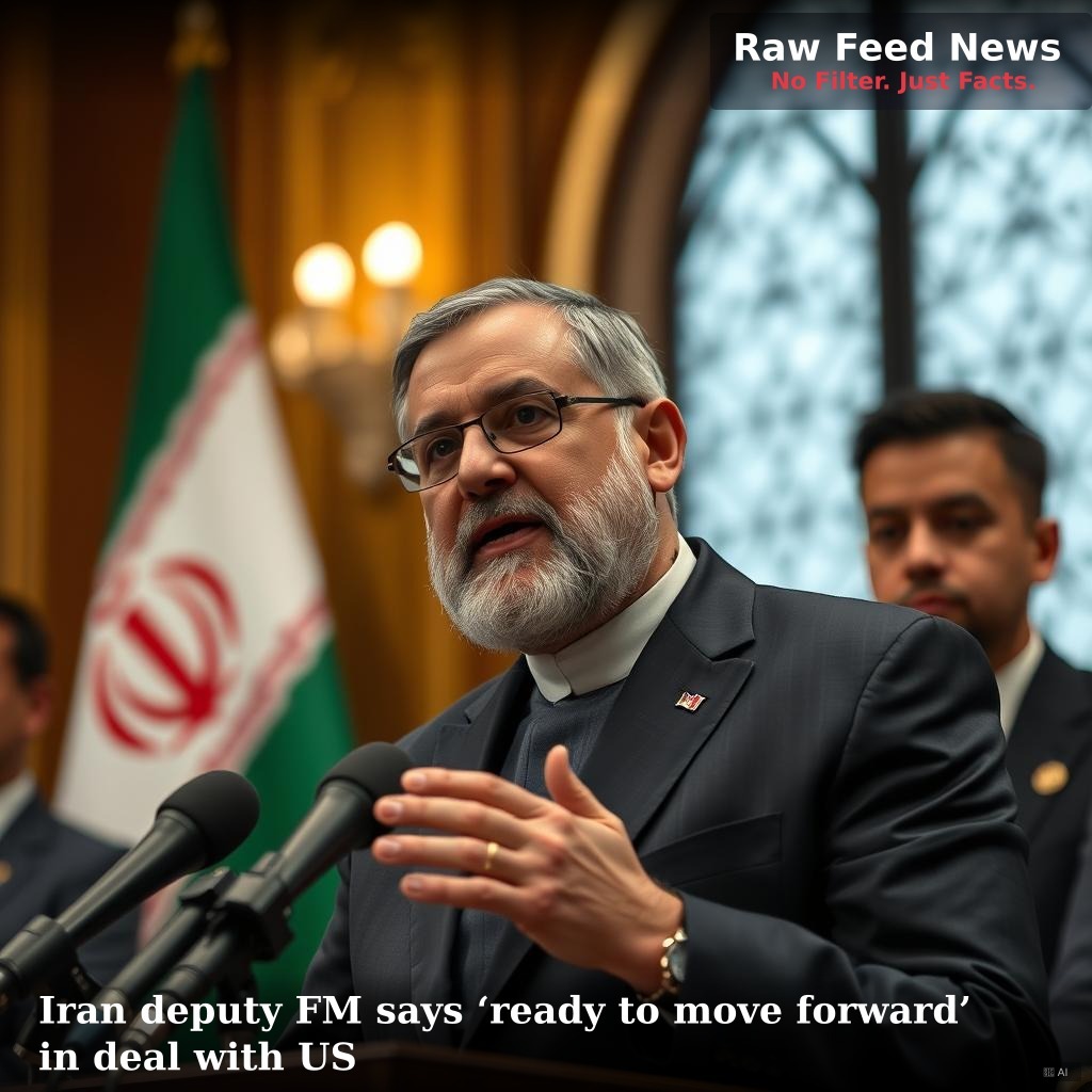 Iran deputy FM says ‘ready to move forward’ in deal with US