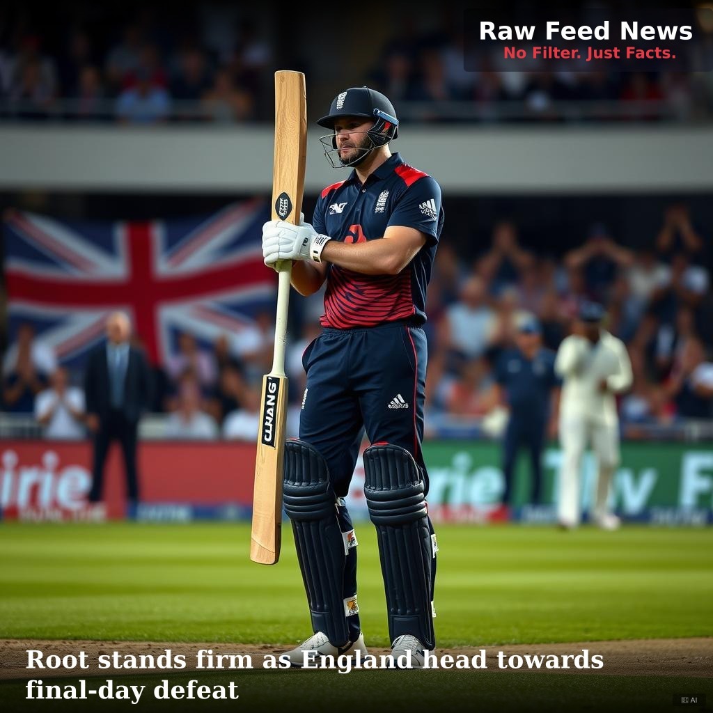 Root stands firm as England head towards final‑day defeat