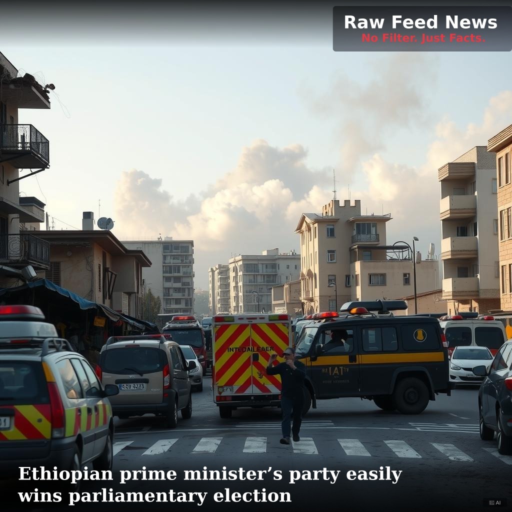 Ethiopian prime minister’s party easily wins parliamentary election