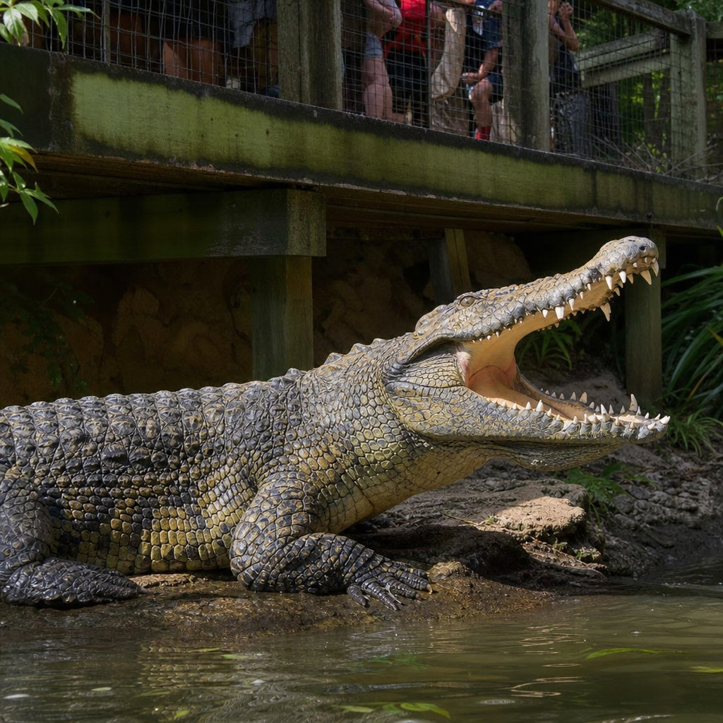 Boy, 3, in stable condition after crocodile attack