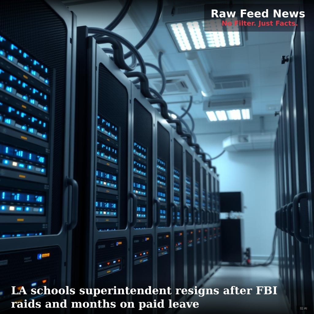 LA schools superintendent resigns after FBI raids and months on paid leave