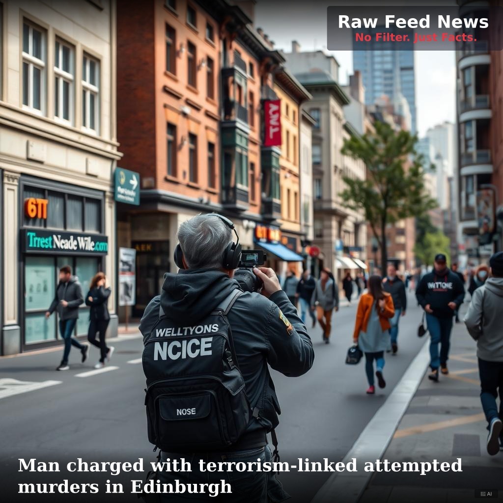 Man charged with terrorism-linked attempted murders in Edinburgh