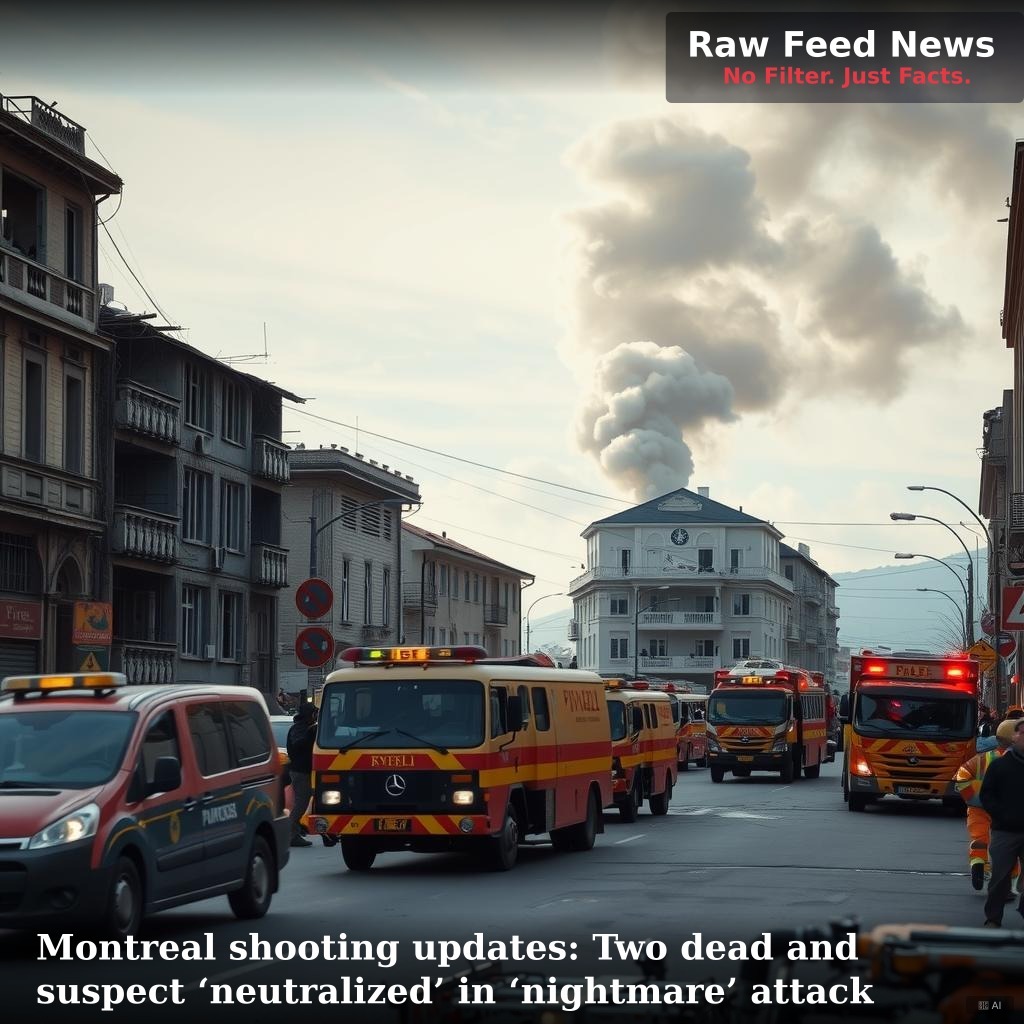 Montreal shooting updates: Two dead and suspect ‘neutralized’ in ‘nightmare’ attack