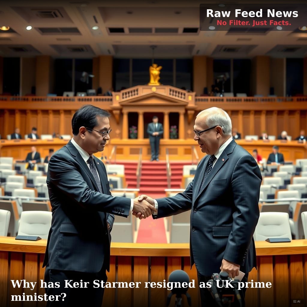 Why has Keir Starmer resigned as UK prime minister?