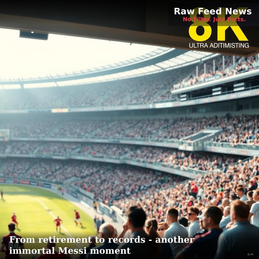 From retirement to records - another immortal Messi moment