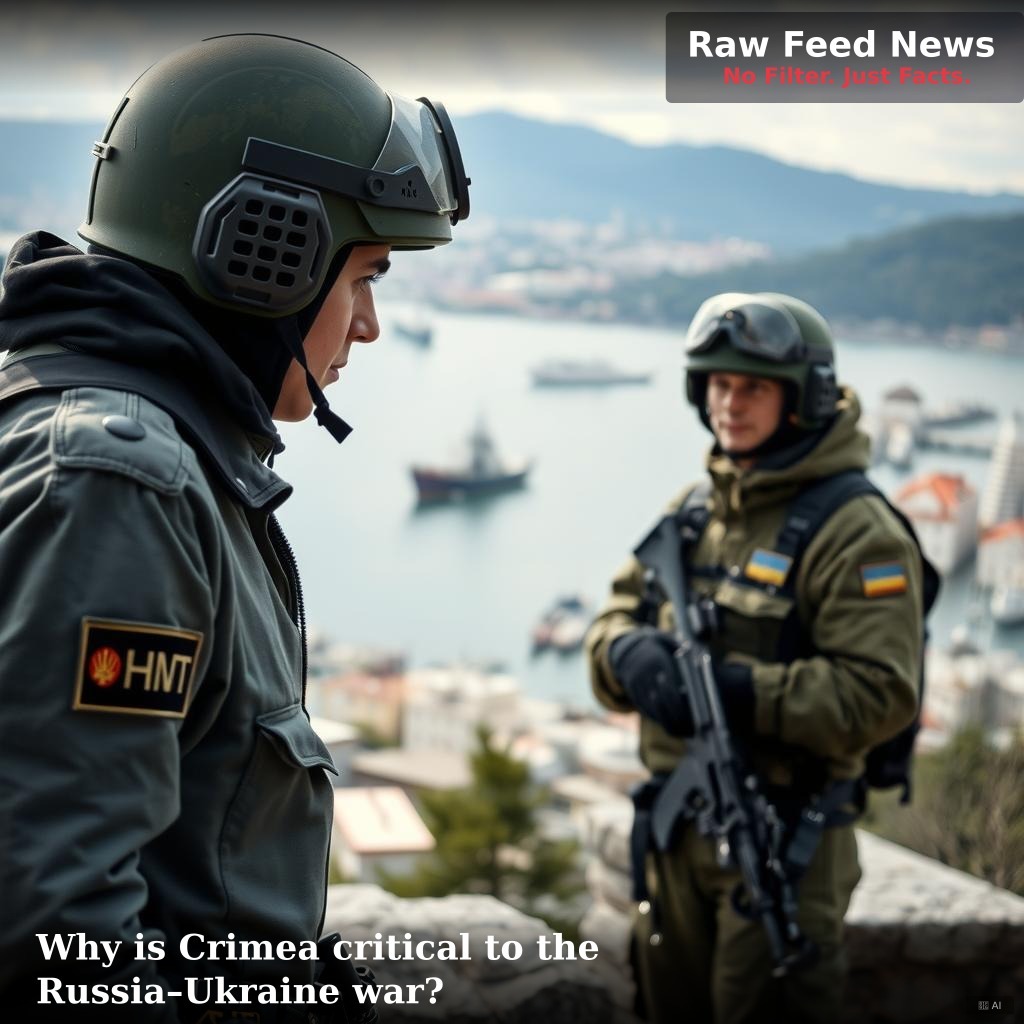 Why is Crimea critical to the Russia–Ukraine war?