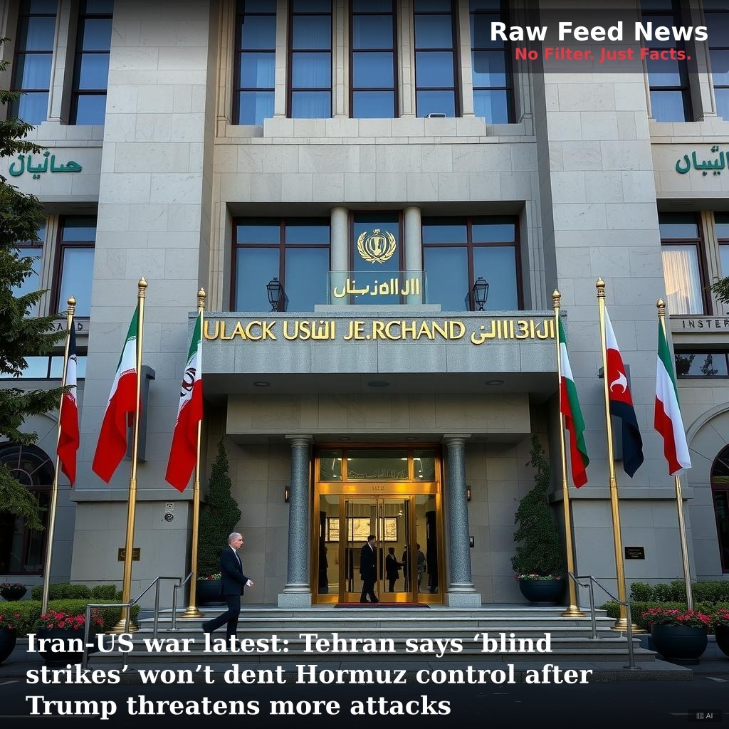 Iran-US war latest: Tehran says ‘blind strikes’ won’t dent Hormuz control after Trump threatens more attacks