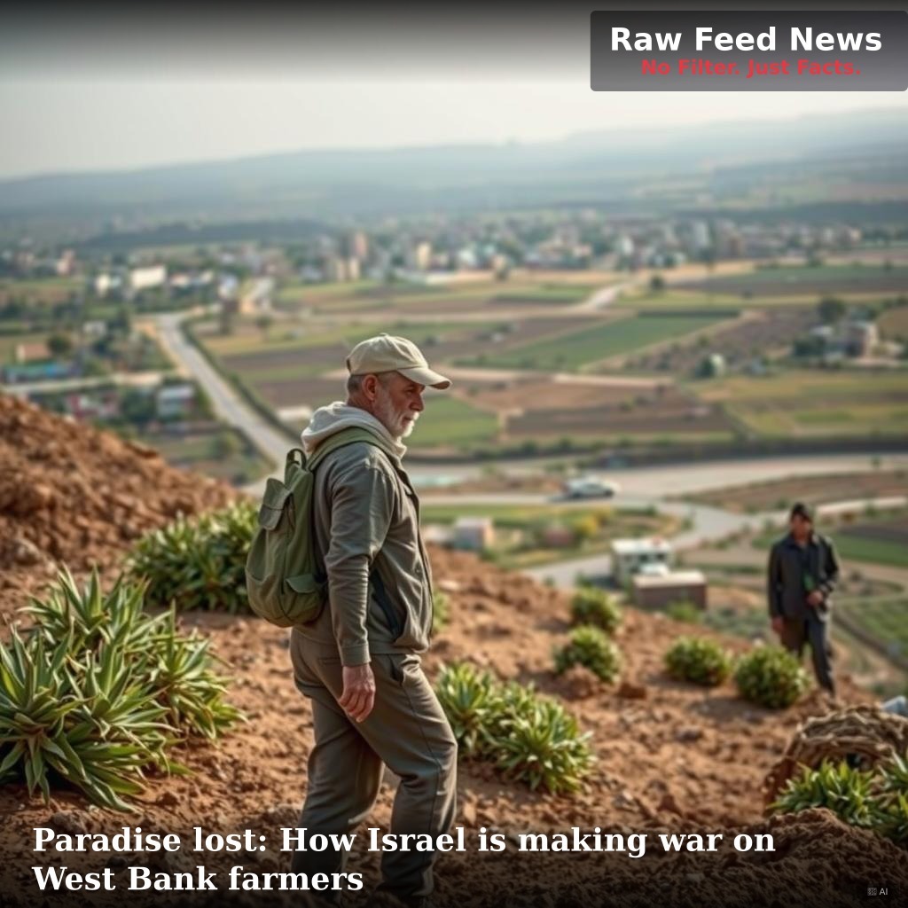 Paradise lost: How Israel is making war on West Bank farmers