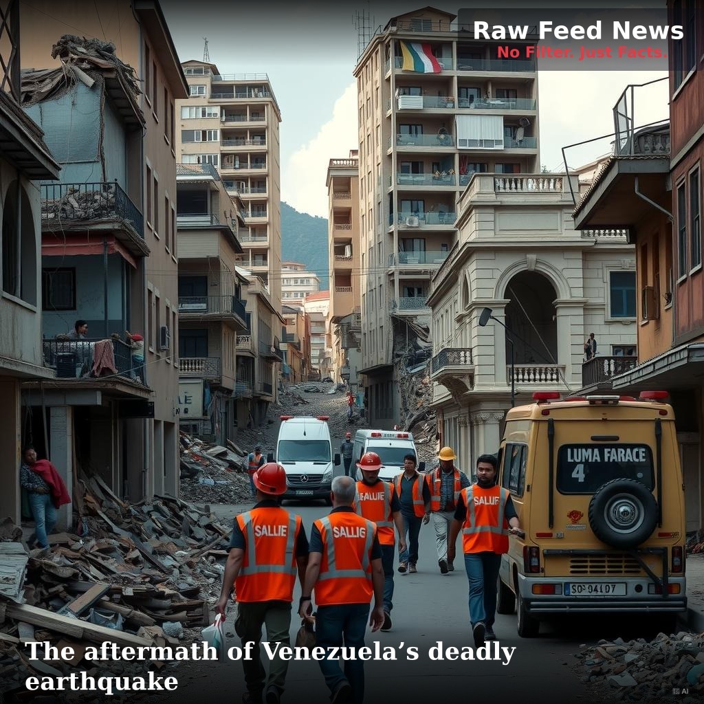 The aftermath of Venezuela’s deadly earthquake