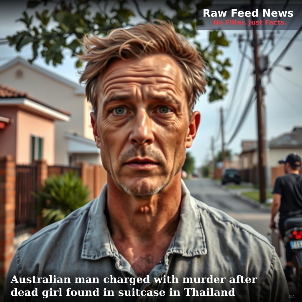 Australian man charged with murder after dead girl found in suitcase in Thailand