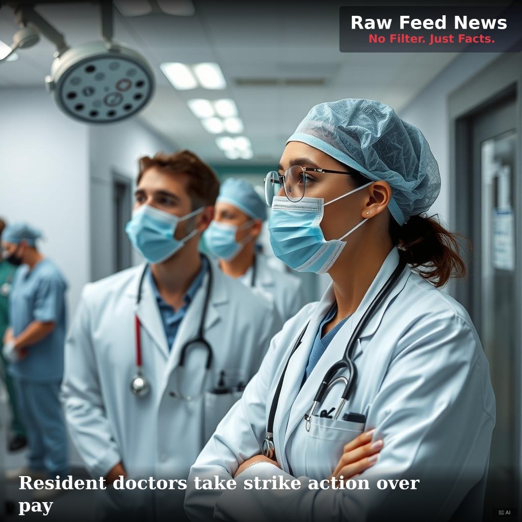 Resident doctors take strike action over pay