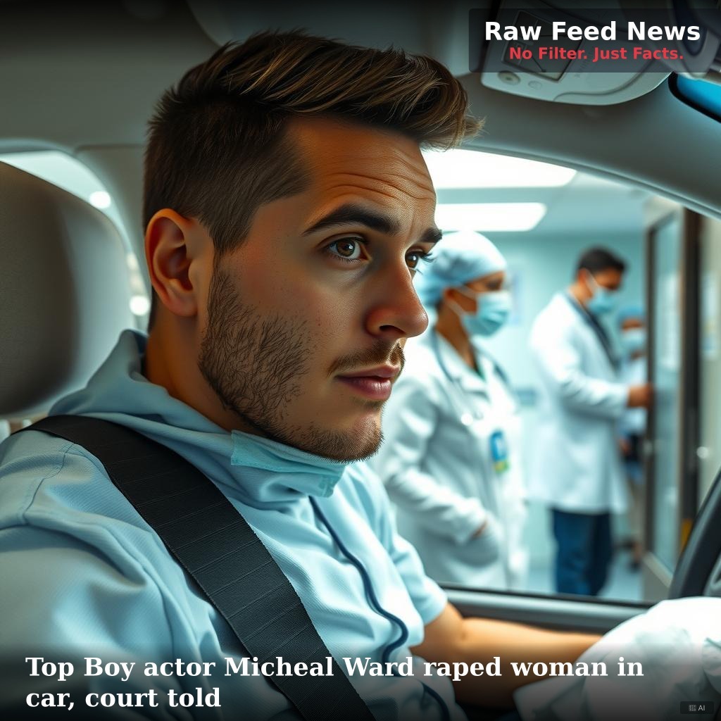 Top Boy actor Micheal Ward raped woman in car, court told