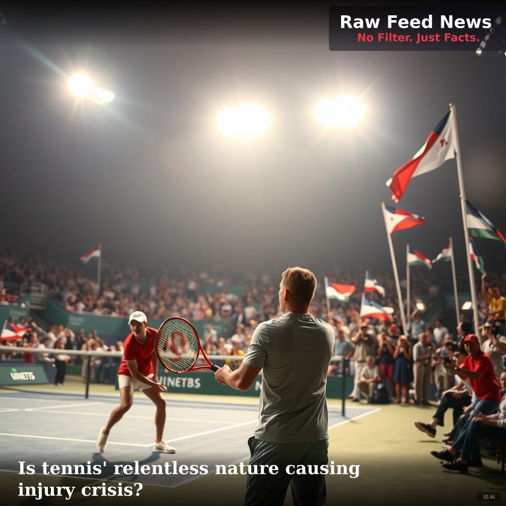 Is tennis' relentless nature causing injury crisis?
