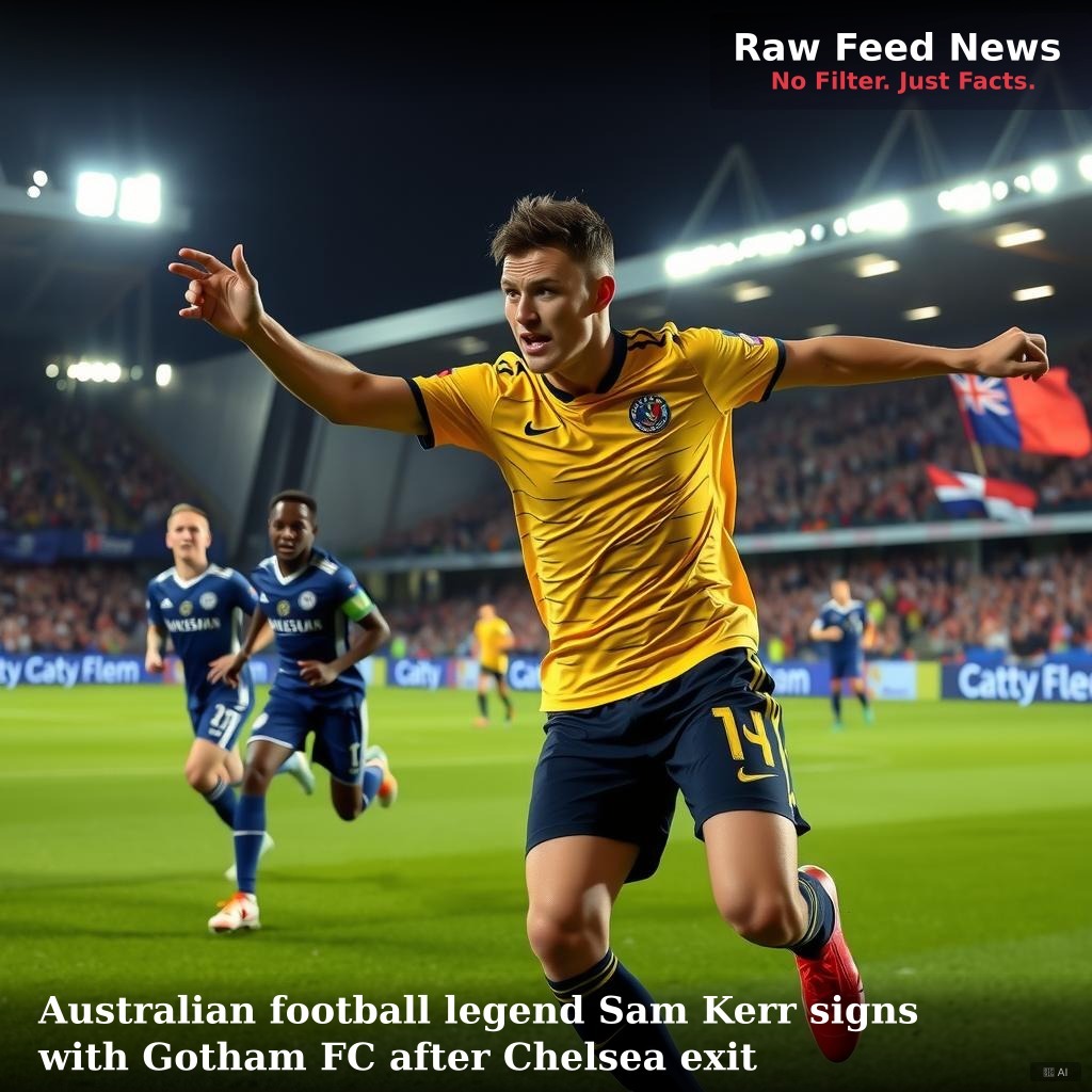 Australian football legend Sam Kerr signs with Gotham FC after Chelsea exit