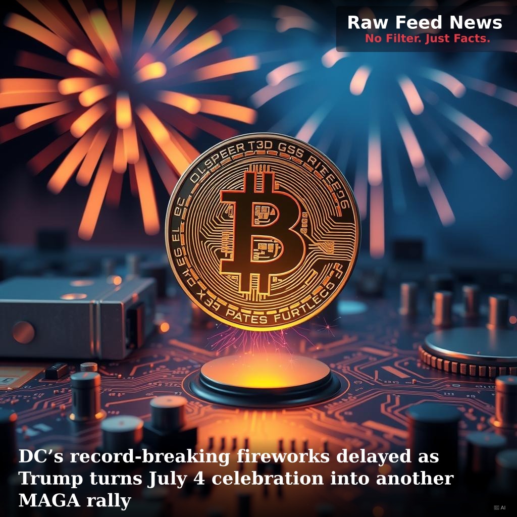 DC’s record-breaking fireworks delayed as Trump turns July 4 celebration into another MAGA rally