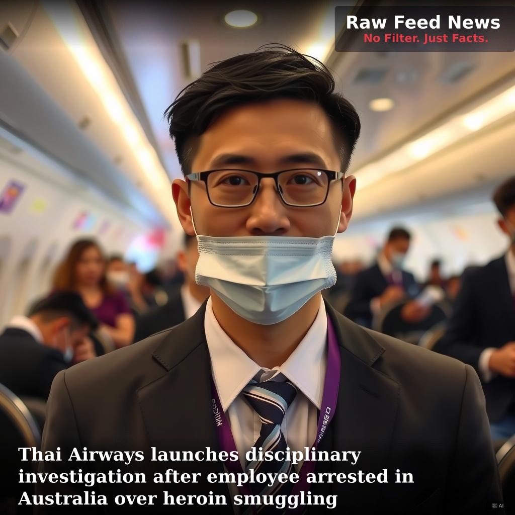 Thai Airways launches disciplinary investigation after employee arrested in Australia over heroin smuggling