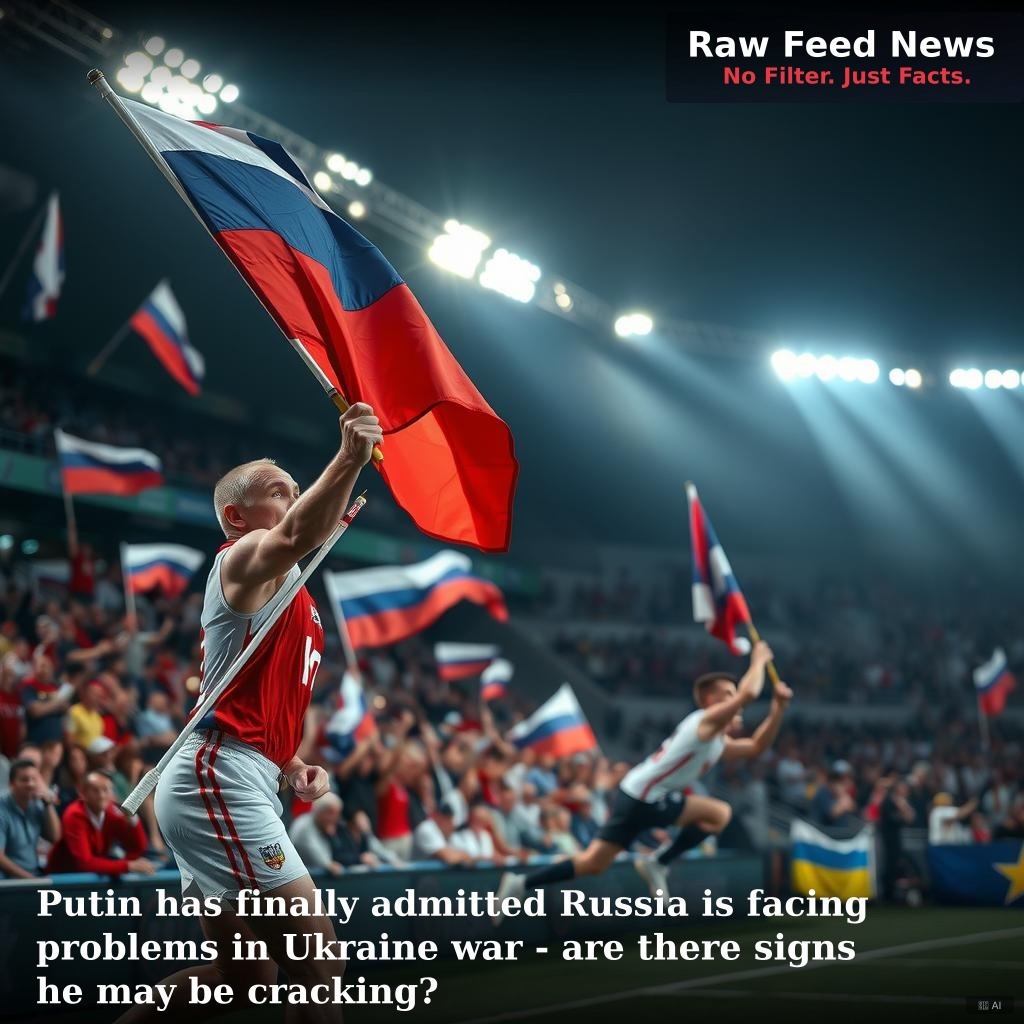 Putin has finally admitted Russia is facing problems in Ukraine war - are there signs he may be cracking?
