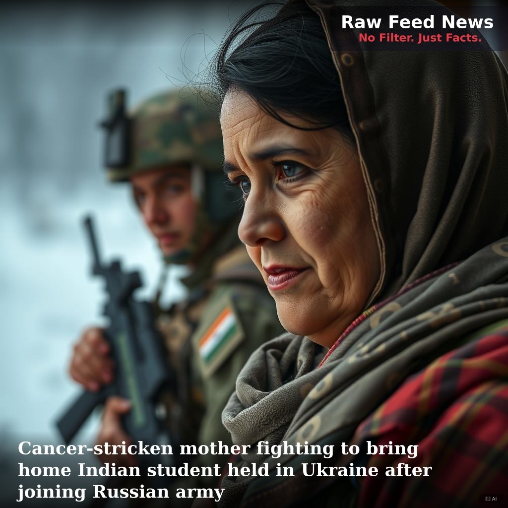 Cancer-stricken mother fighting to bring home Indian student held in Ukraine after joining Russian army