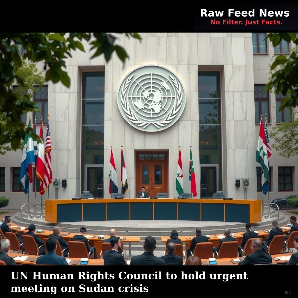 UN Human Rights Council to hold urgent meeting on Sudan crisis