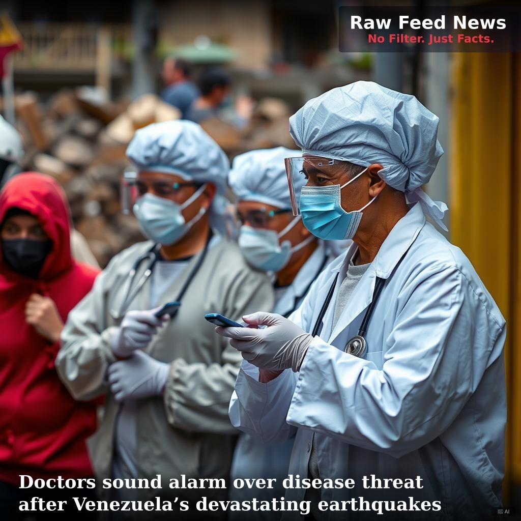 Doctors sound alarm over disease threat after Venezuela’s devastating earthquakes