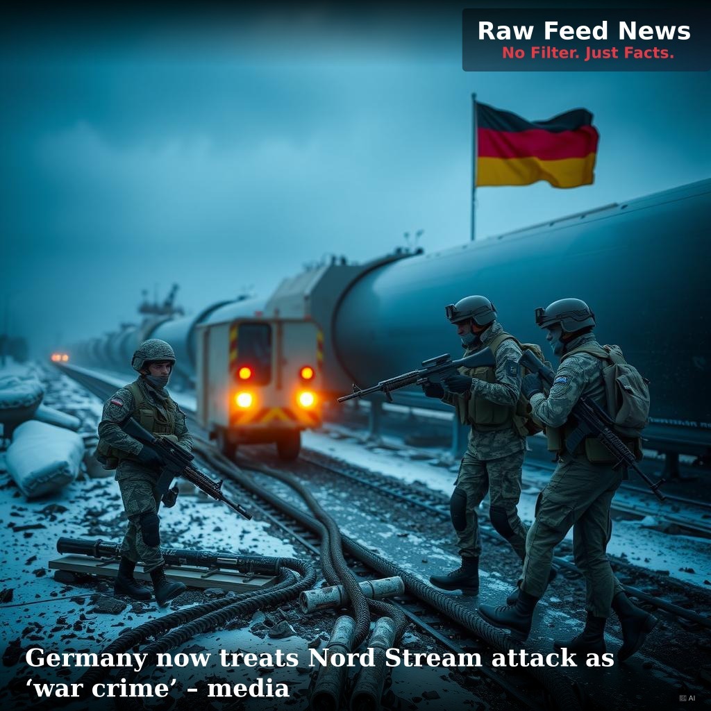 Germany now treats Nord Stream attack as ‘war crime’ – media