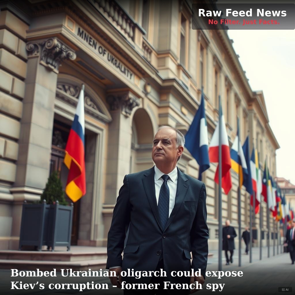 Bombed Ukrainian oligarch could expose Kiev’s corruption – former French spy