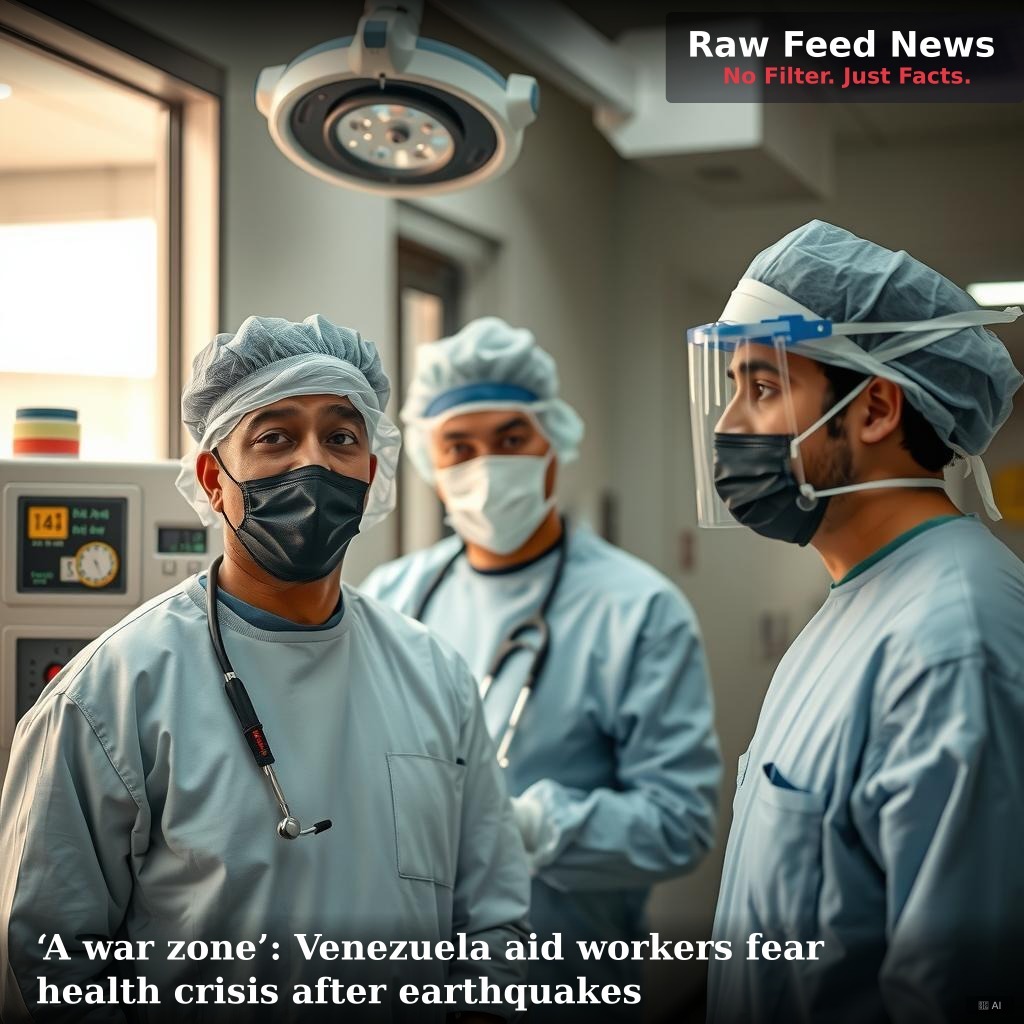 ‘A war zone’: Venezuela aid workers fear health crisis after earthquakes
