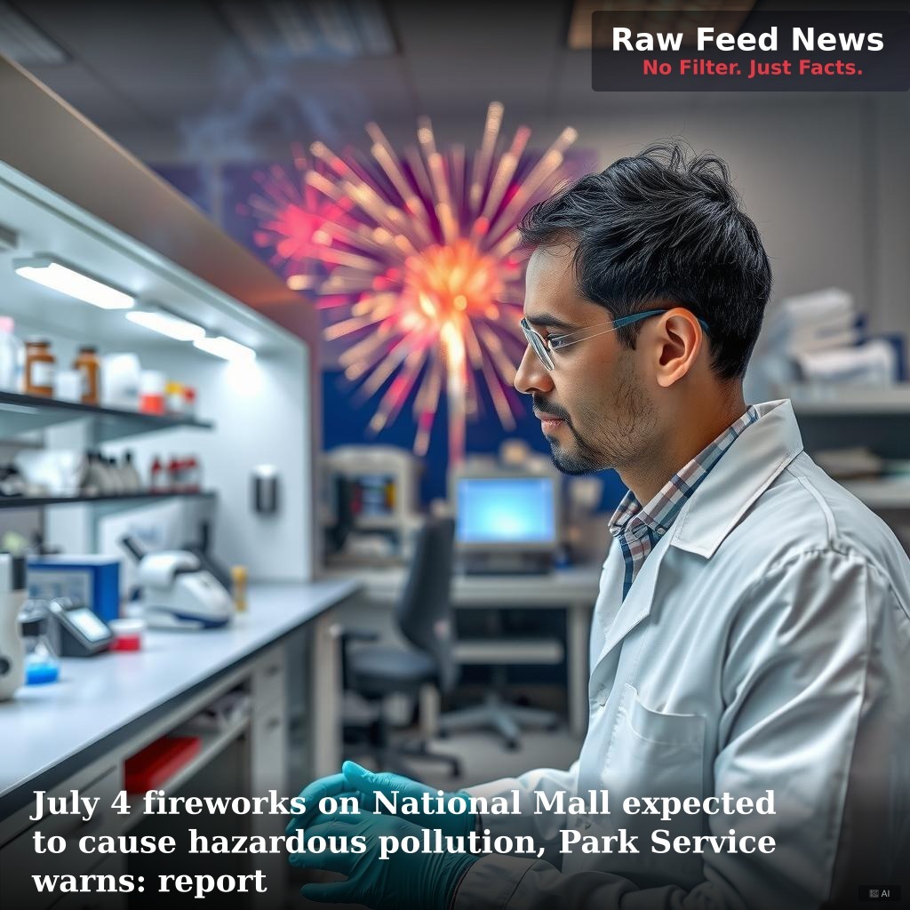 July 4 fireworks on National Mall expected to cause hazardous pollution, Park Service warns: report