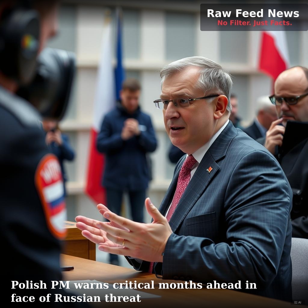 Polish PM warns critical months ahead in face of Russian threat