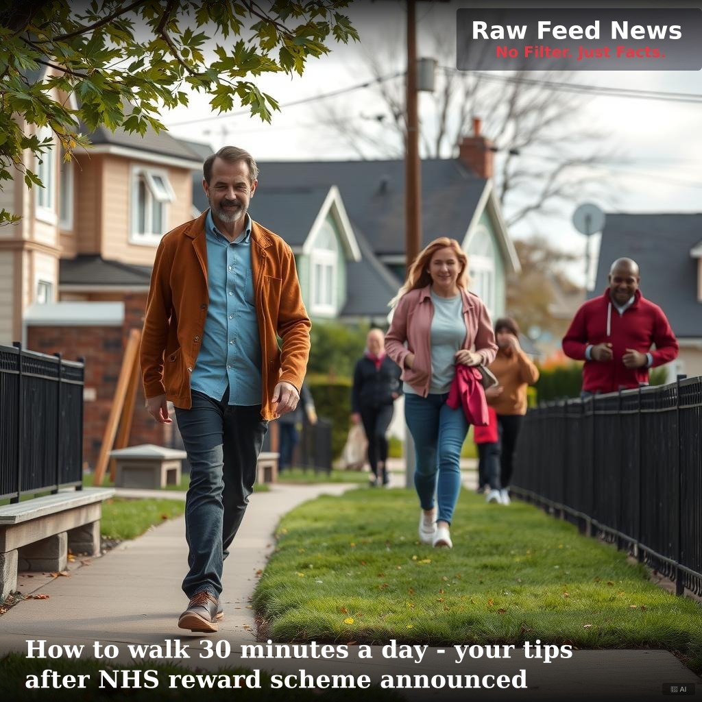 How to walk 30 minutes a day - your tips after NHS reward scheme announced