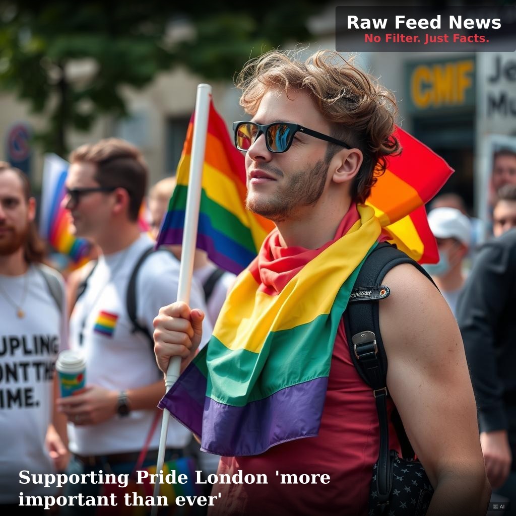 Supporting Pride London 'more important than ever'