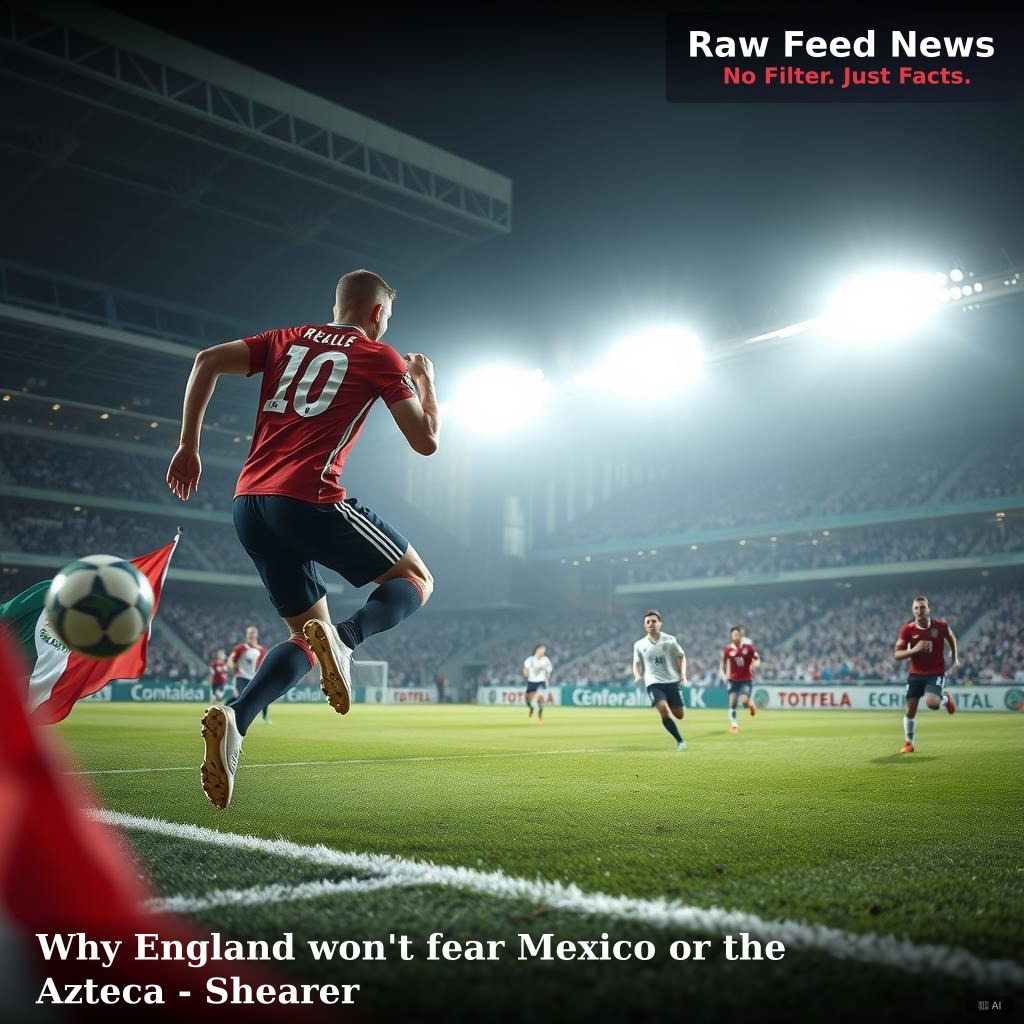 Why England won't fear Mexico or the Azteca - Shearer