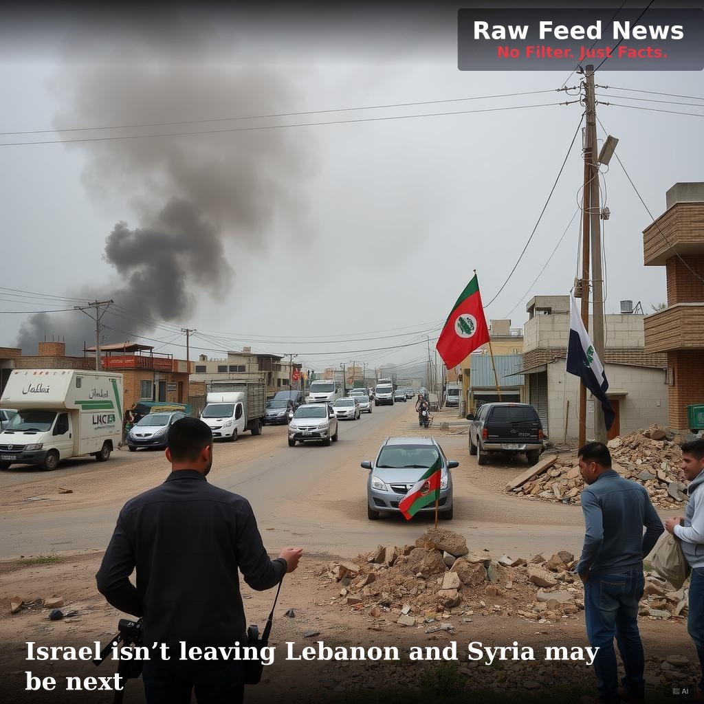 Israel isn’t leaving Lebanon and Syria may be next
