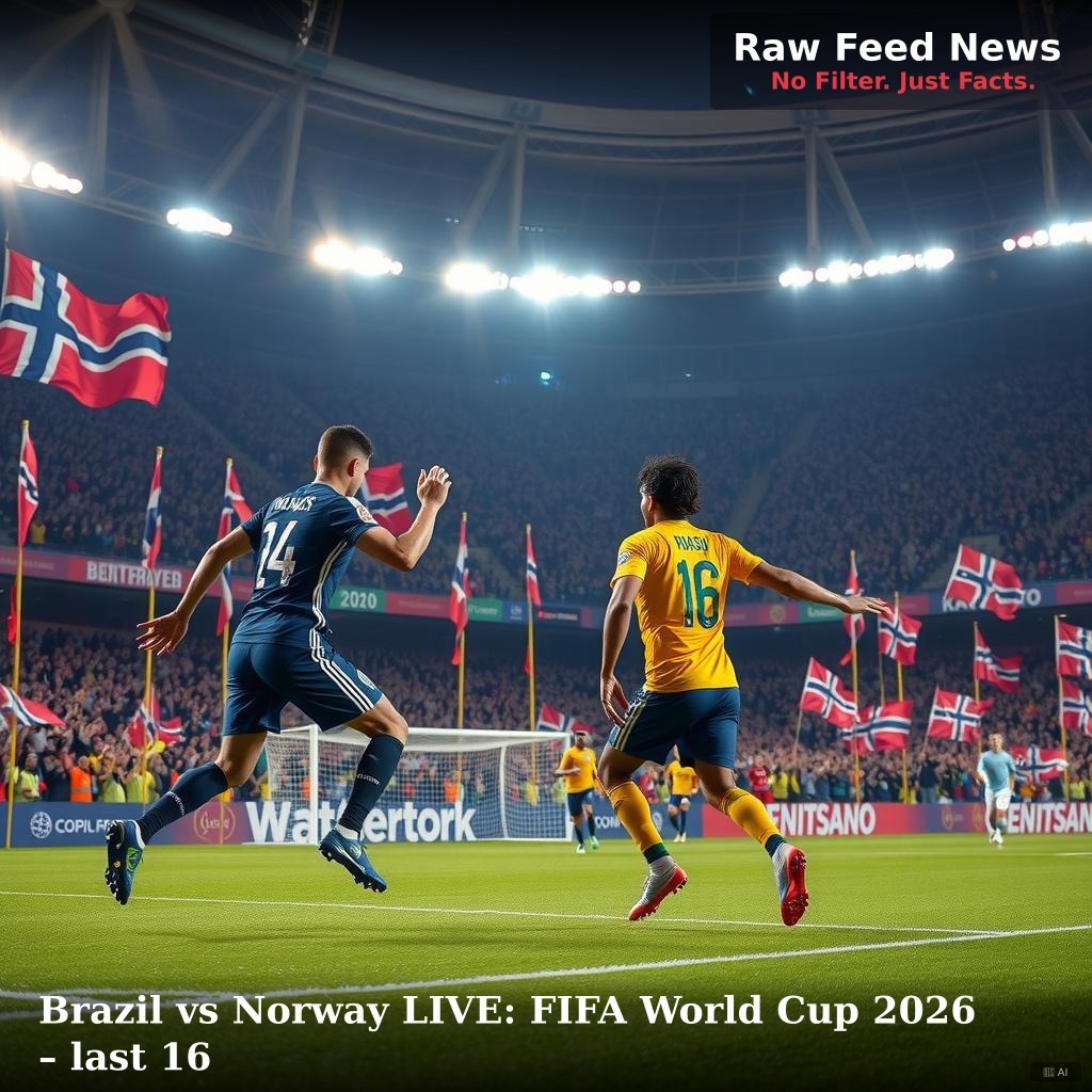 Brazil vs Norway LIVE: FIFA World Cup 2026 – last 16
