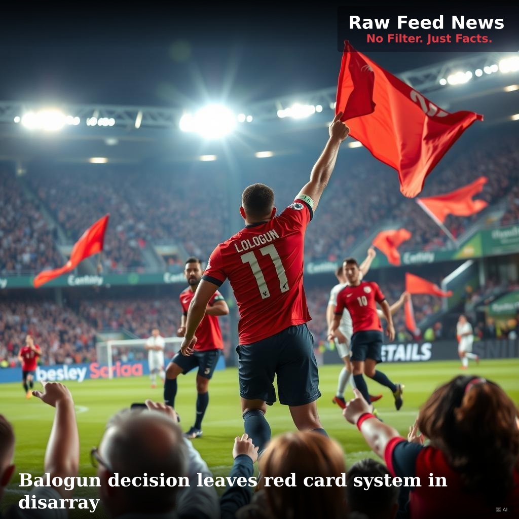 Balogun decision leaves red card system in disarray
