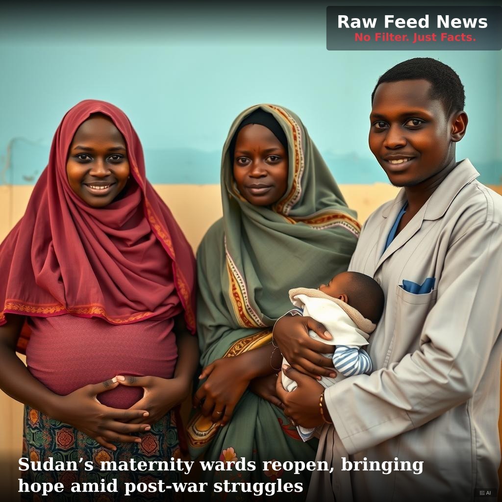 Sudan’s maternity wards reopen, bringing hope amid post-war struggles