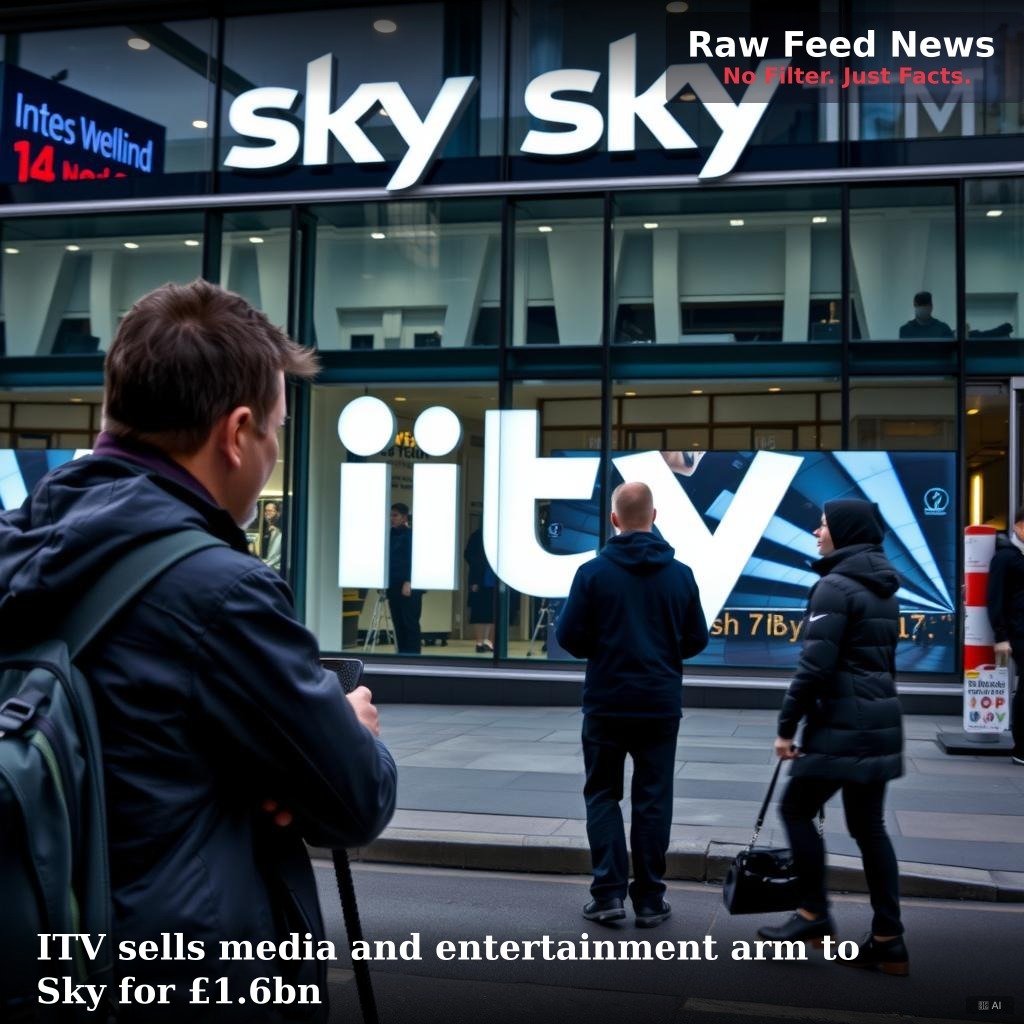 ITV sells media and entertainment arm to Sky for £1.6bn