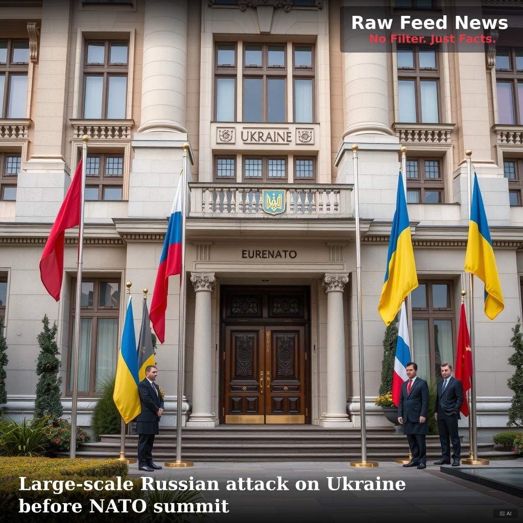 Large-scale Russian attack on Ukraine before NATO summit