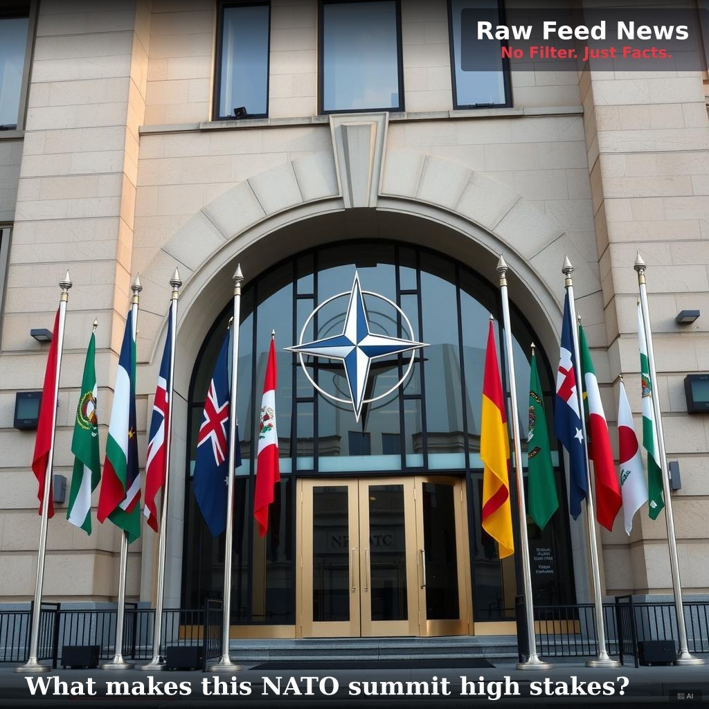 What makes this NATO summit high stakes?