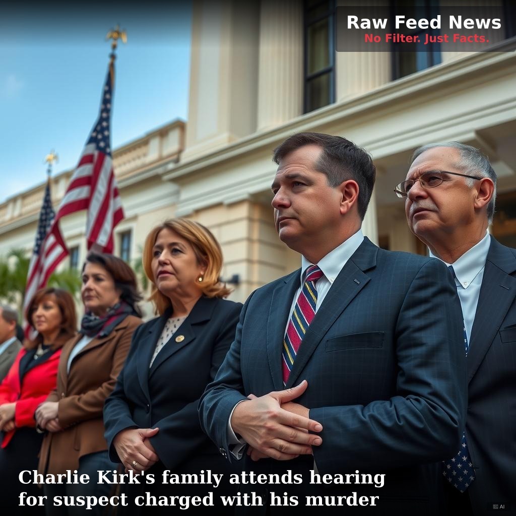 Charlie Kirk's family attends hearing for suspect charged with his murder