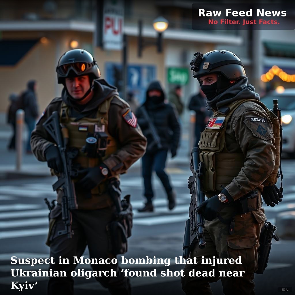 Suspect in Monaco bombing that injured Ukrainian oligarch ‘found shot dead near Kyiv’