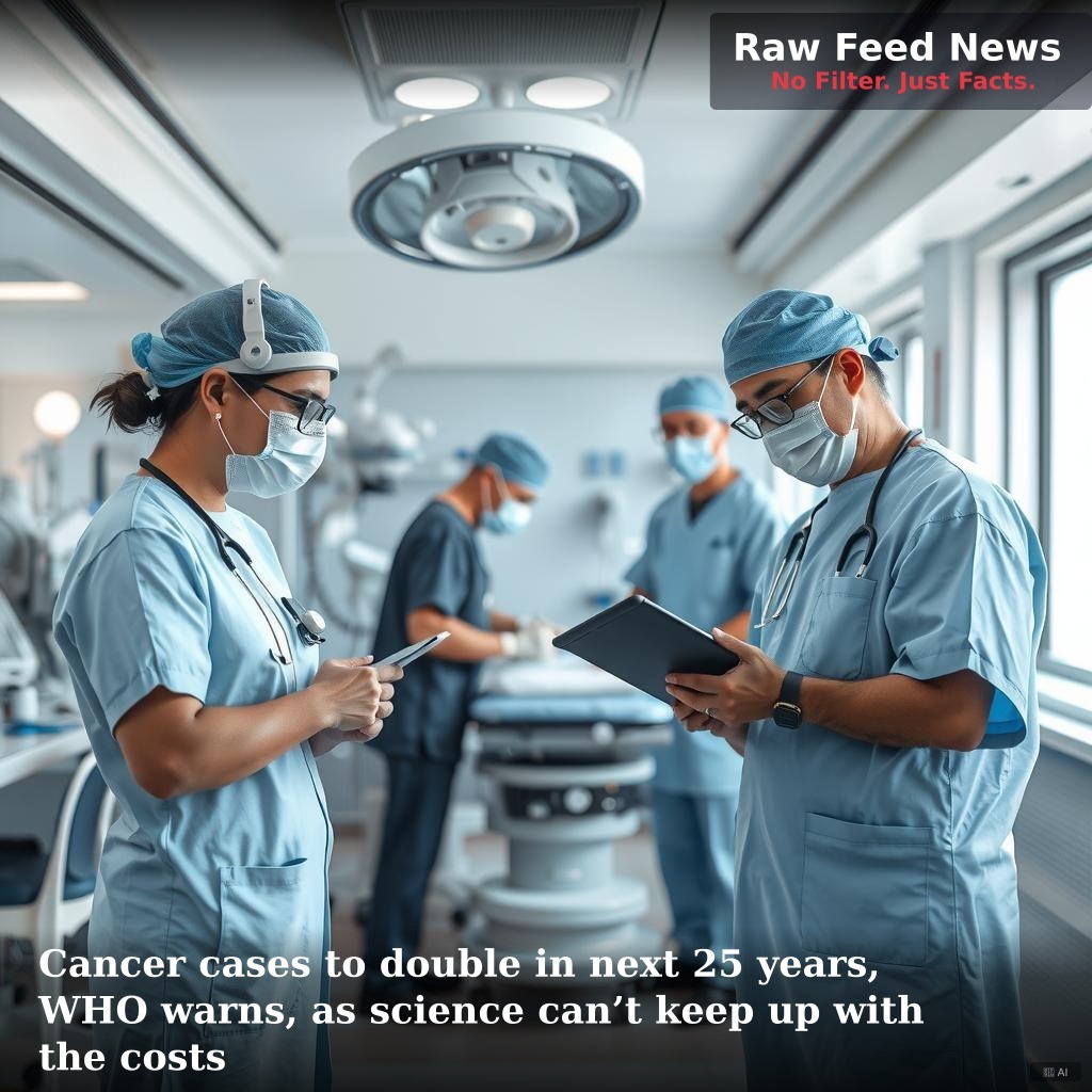 Cancer cases to double in next 25 years, WHO warns, as science can’t keep up with the costs