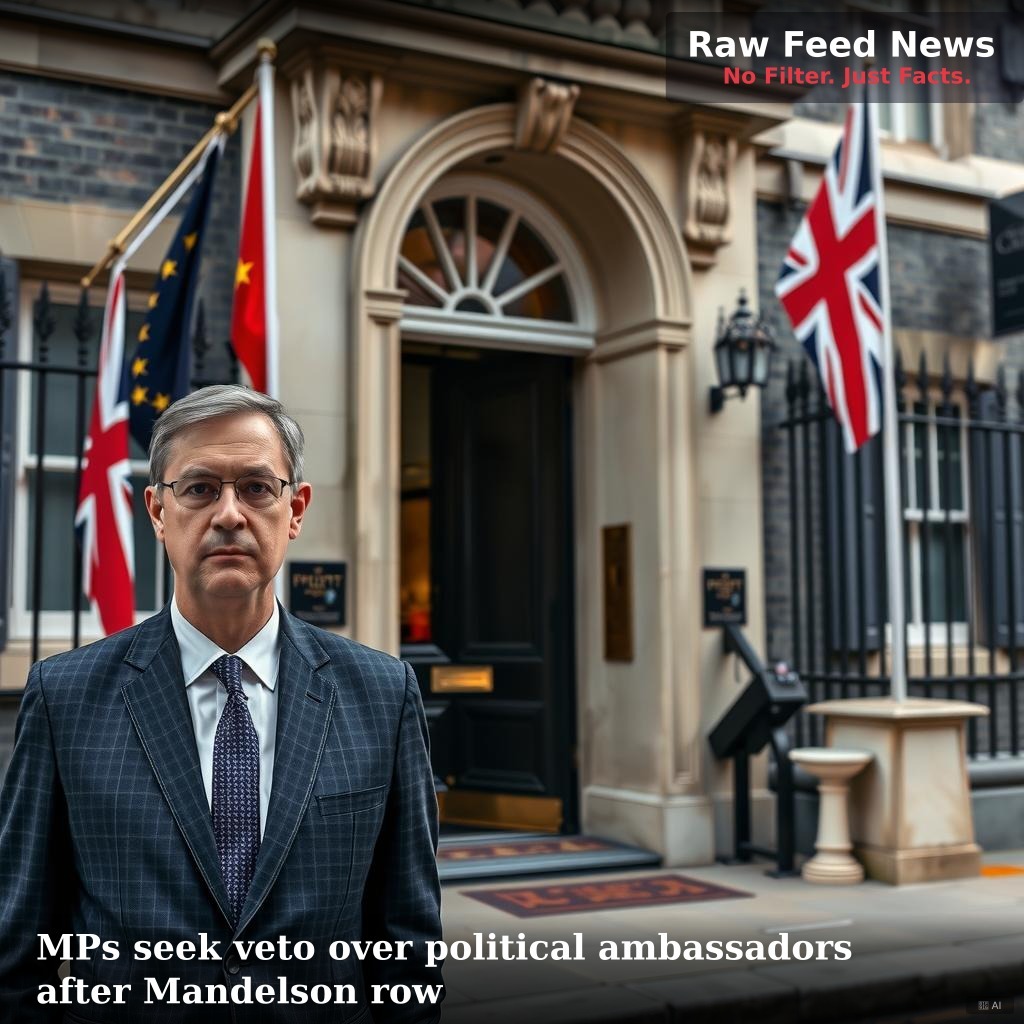 MPs seek veto over political ambassadors after Mandelson row