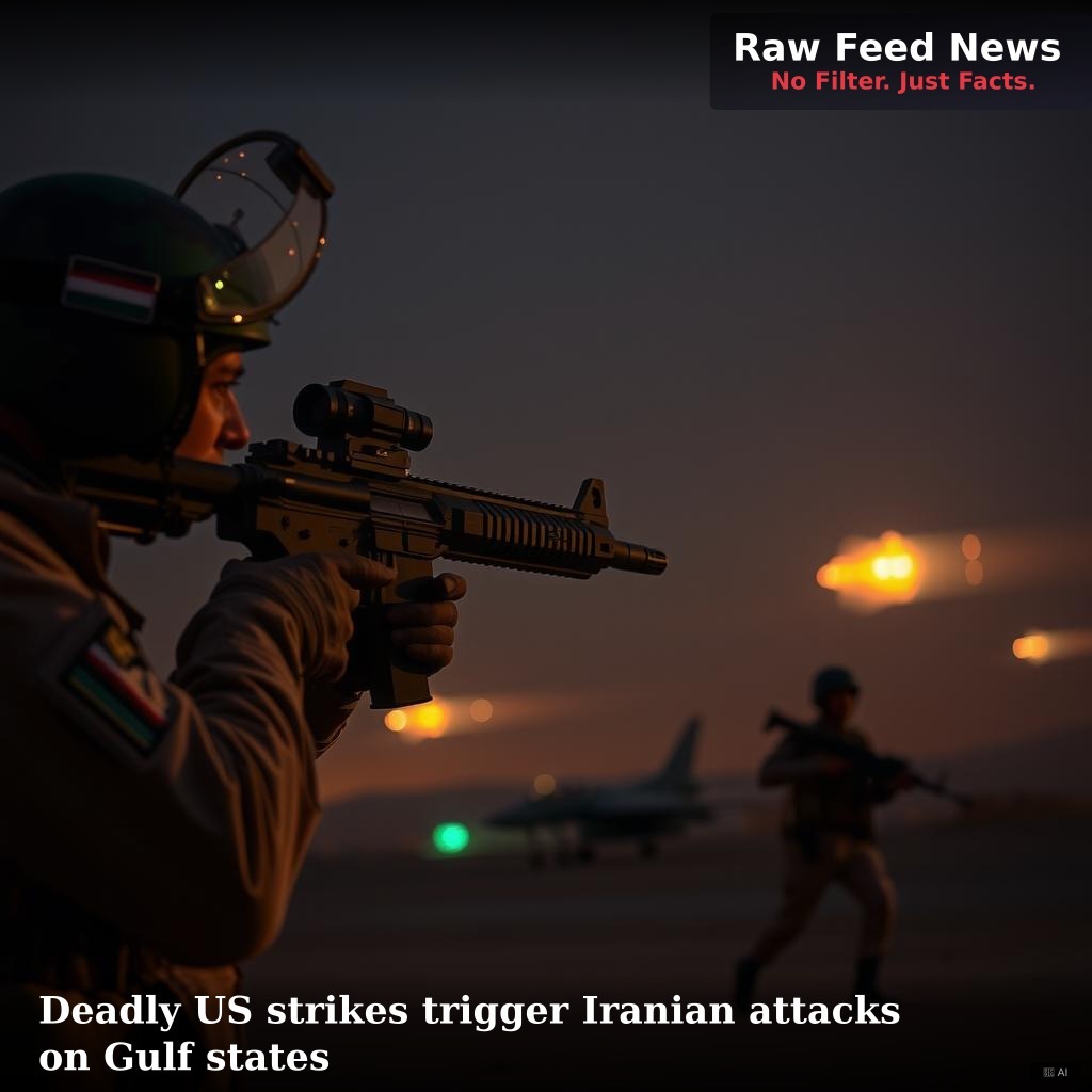 Deadly US strikes trigger Iranian attacks on Gulf states