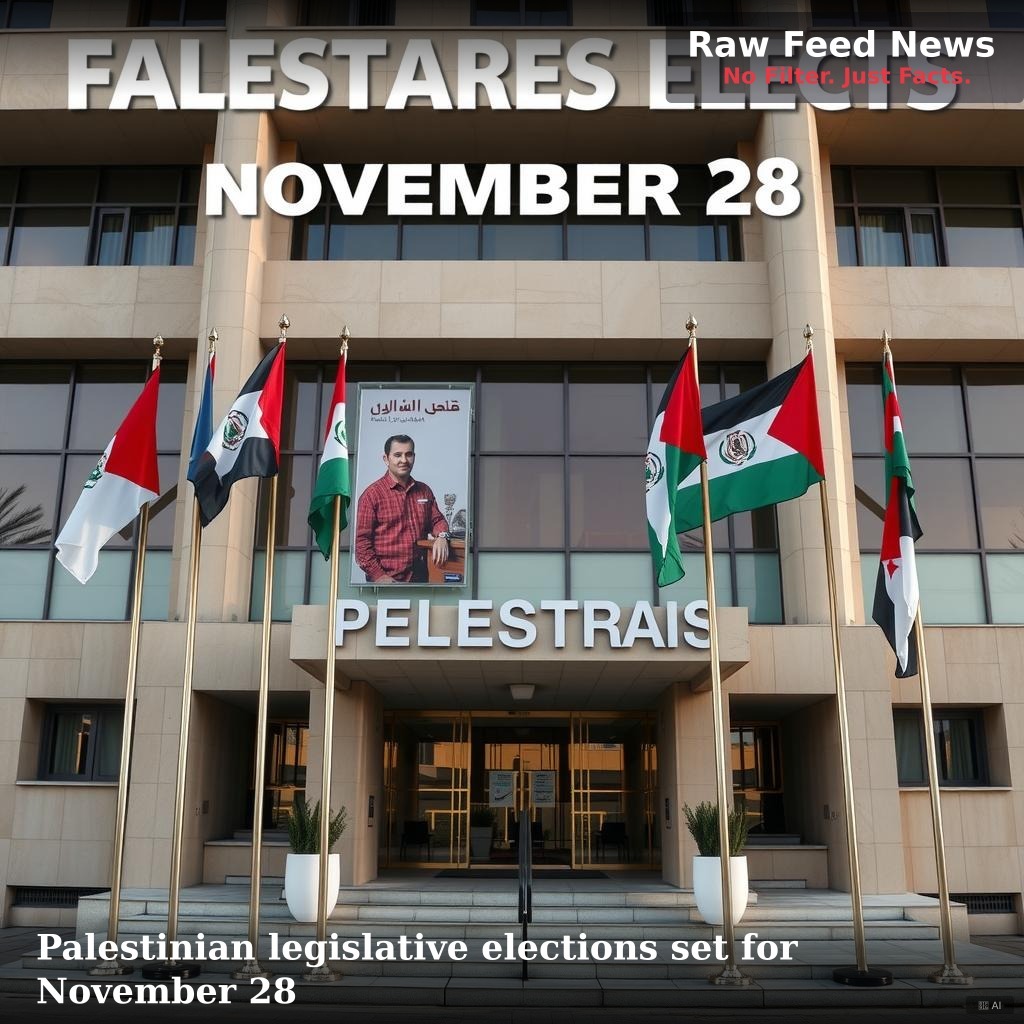 Palestinian legislative elections set for November 28